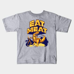 Eat Meat Kids T-Shirt